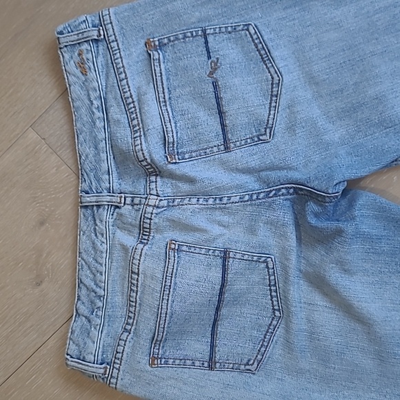 American Rag Jeans Women's sz 11 Short Mid Rise Flare  Denim Jeans - Picture 4 of 11